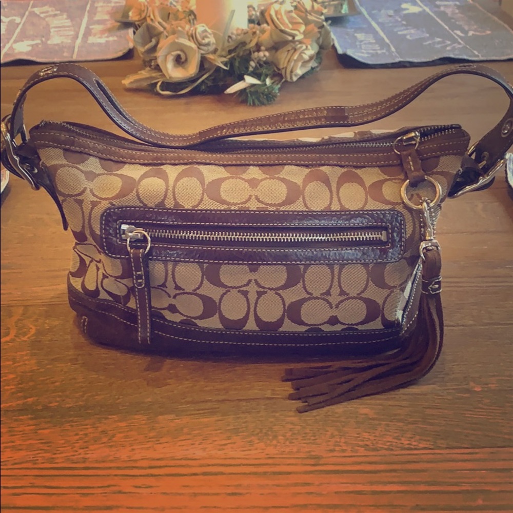 Coach signature bag